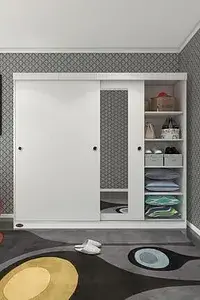 Sürgülü Raylı Dolap